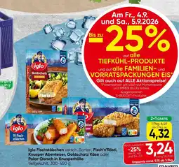 Spar iglo Fischstäbchen Angebot