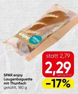 Spar SPAR enjoy Laugenbaguette mit Thunfisch Angebot