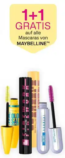 Bipa Mascaras von MAYBELLINE Angebot