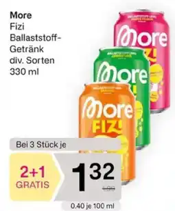 Bipa More Fizi Ballaststoff-Getränk Angebot