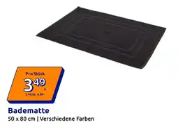 Action Badematte Angebot