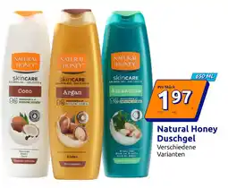 Action Natural Honey Duschgel Angebot