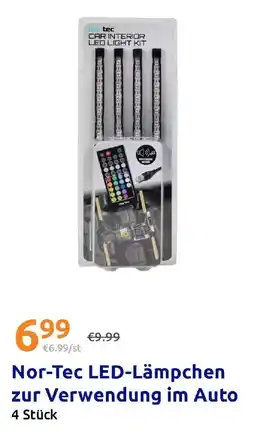 Action Nor-Tec LED-Lämpchen zur Verwendung im Auto Angebot