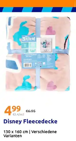 Action Disney Fleecedecke Angebot