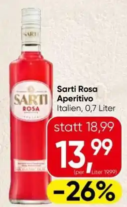 Eurospar Sarti Rosa Aperitivo Angebot