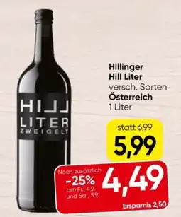 Eurospar Hillinger Hill Liter Angebot