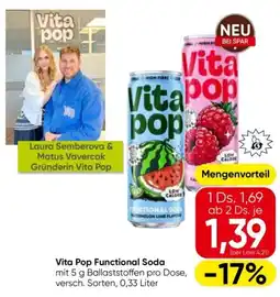 Eurospar Vita Pop Functional Soda Angebot