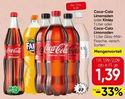Eurospar Coca-Cola Limonaden Angebot