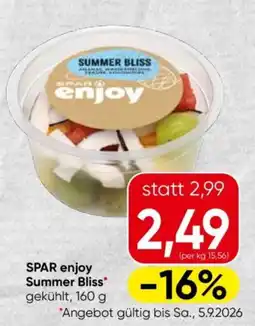 Eurospar SPAR enjoy Summer Bliss Angebot
