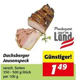 Kastner Dachsberger Jausenspeck Angebot