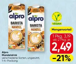 Spar Alpro Mandeldrink Angebot