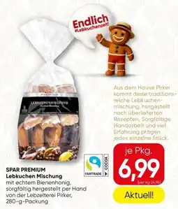 Spar SPAR PREMIUM Lebkuchen Mischung Angebot