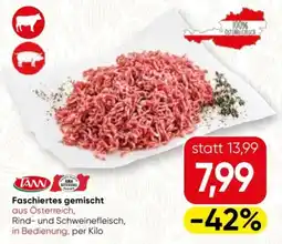 Spar TANN Faschiertes gemischt Angebot