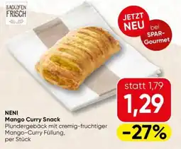 Spar NENI Mango Curry Snack Angebot
