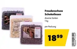 Eurogast Grissemann Freudenschuss Schokolinsen Angebot