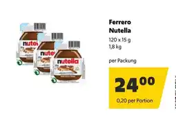 Eurogast Grissemann Ferrero Nutella Angebot