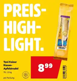 Eurogast Grissemann Toni Kaiser Riesen-Apfelstrudel Angebot