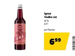 Eurogast Grissemann Ignaz Vodka rot Angebot