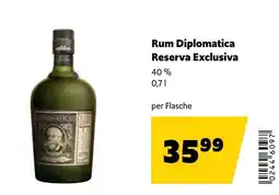 Eurogast Grissemann Rum Diplomatica Reserva Exclusiva Angebot
