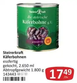 Kastner Steiererkraft Käferbohnen Angebot