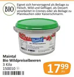 Kastner Maintal Bio Wildpreiselbeeren Angebot