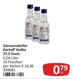Kastner Gänserndorfer Kartoff Vodka Angebot