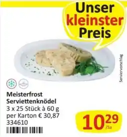 Kastner Meisterfrost Serviettenknödel Angebot