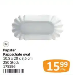 Kastner Papstar Pappschale oval Angebot