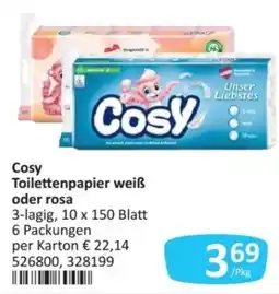 Kastner Cosy Toilettenpapier weiß oder rosa Angebot
