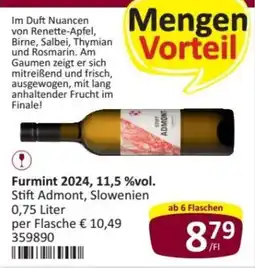 Kastner Furmint 2024 Stift Admont Angebot