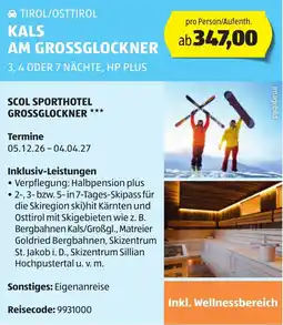 Hofer Tirol/osttirol kals am grossglockner Angebot