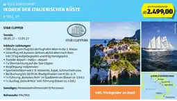 Hofer Segelkreuzfahrt ikonen der italienischen küste Angebot
