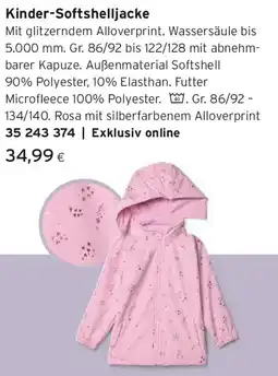 Tchibo Eduscho Kinder-Softshelljacke Angebot