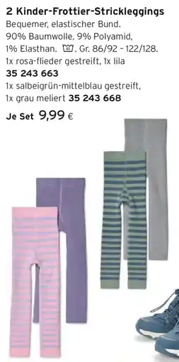 Tchibo Eduscho Kinder-Frottier-Strickleggings Angebot