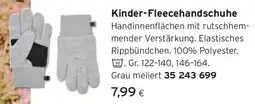 Tchibo Eduscho Kinder-Fleecehandschuhe Angebot