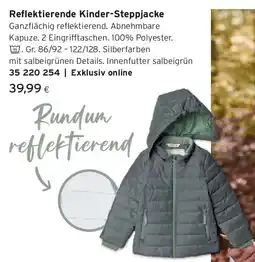 Tchibo Eduscho Reflektierende Kinder-Steppjacke Angebot