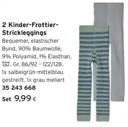 Tchibo Eduscho Kinder-Frottier-Strickleggings Angebot