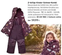 Tchibo Eduscho 2-teilige Kinder-Schnee-Kombi Angebot