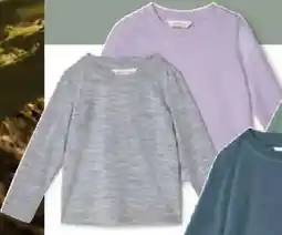 Tchibo Eduscho 2 Kinder-Langarm-Shirts mit Merinowolle Angebot
