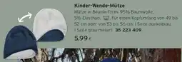 Tchibo Eduscho Kinder-Wende-Mütze Angebot