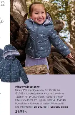 Tchibo Eduscho Kinder-Steppjacke Angebot