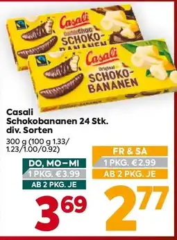 Billa Casali Schokobananen Angebot
