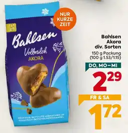 Billa Bahlsen Akora Angebot