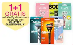 Bipa Systemrasierapparate von Gillette & Gillette Venus Angebot