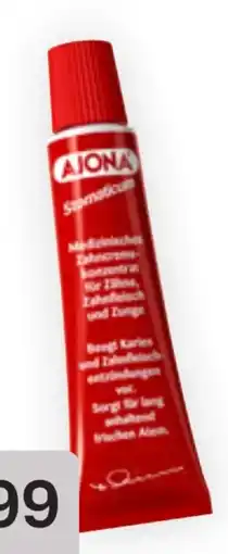 Bipa Ajona Stomaticum Zahncreme Angebot