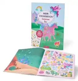 Tchibo Eduscho Mein Stickerbuch Einhörner Angebot