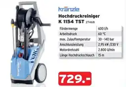 Salzburger Lagerhaus Kranzle Hochdruckreiniger K 1154 TST Angebot