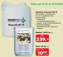 Salzburger Lagerhaus Desintec Floorcal pH 12 Angebot