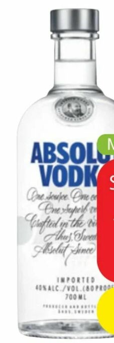 Spar Vodka Angebot