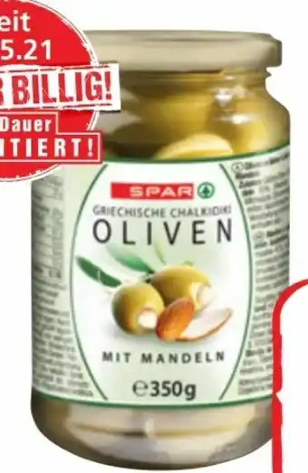 Spar Oliven Angebot